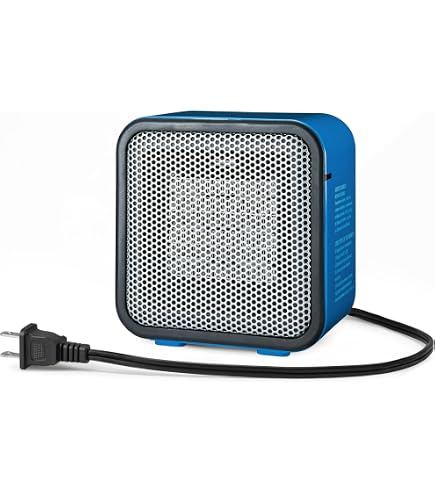 Amazon.com: Dyson AM09 Fan Heater, Iron/Blue (Renewed) : Home